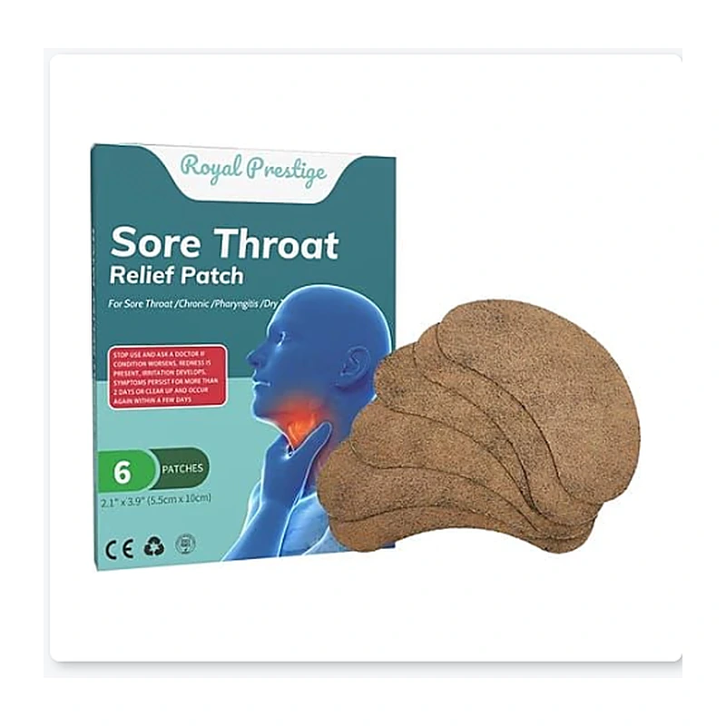 Royal Prestige Sore Throat Relief Patch