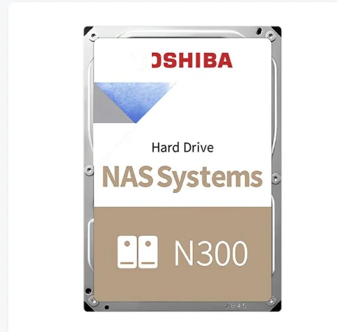 Toshiba N300 3.5-inch 10TB Serial ATA Internal NAS Hard Drive Disk