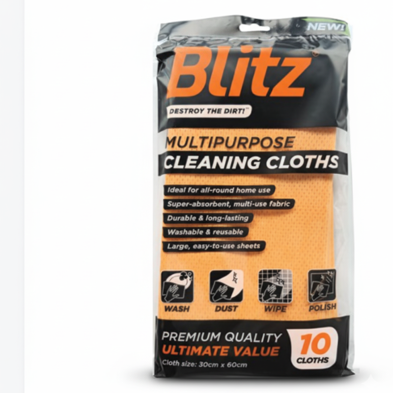Tevo Blitz 10 Pack Premium Cloths