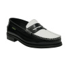 Dakotas Presley Hi-Shine Moc – Black/White