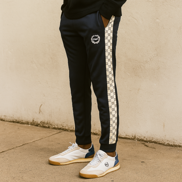 Alternative view of Rossimoda Catena Track Pant – Black