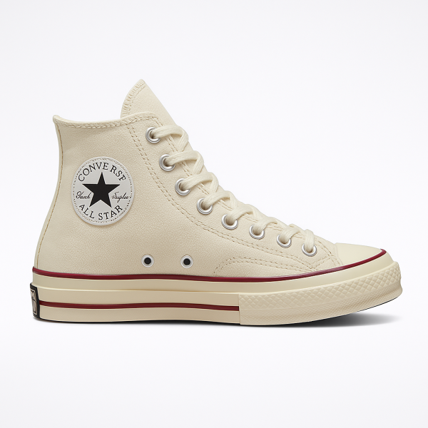 Converse Chuck 70 Hi Parchment-Garnet-E