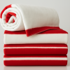 Cotton Blanket – Abakhwetha Edition (White & Red)