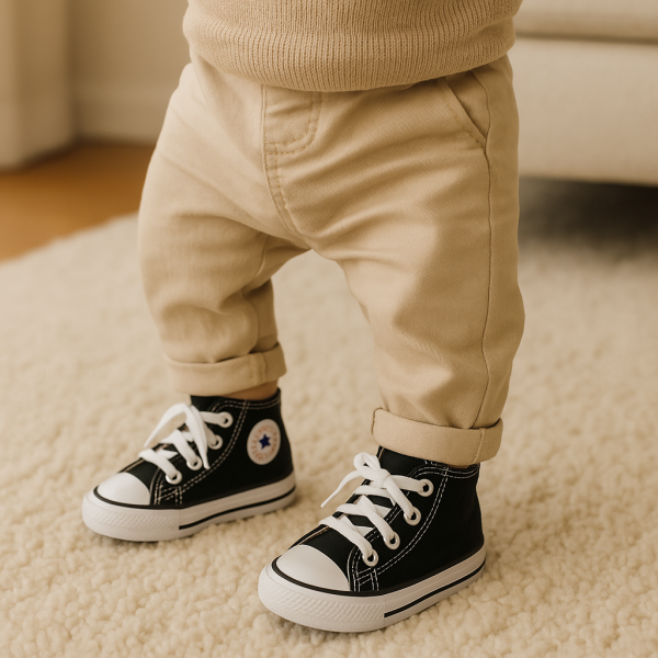 Alternative view of Converse Chuck Taylor Infants High-Top – Black