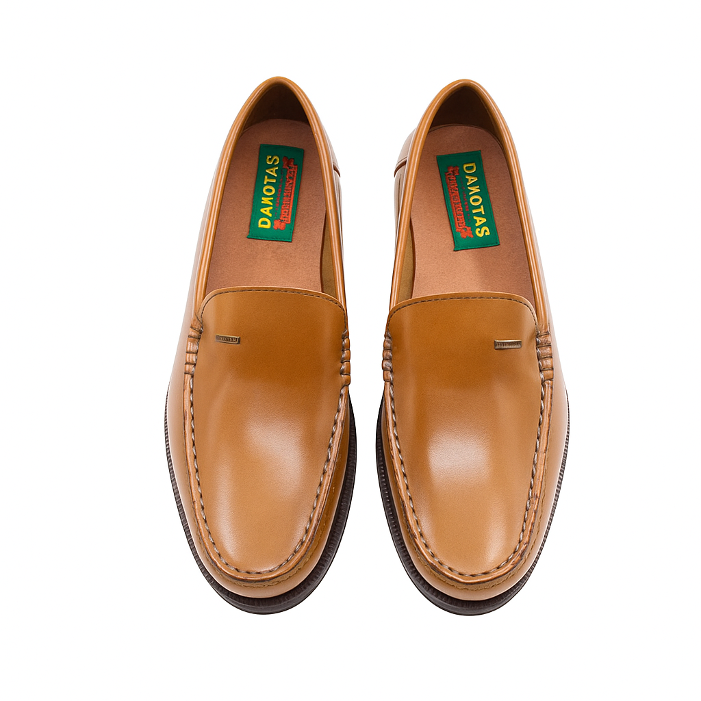 Dakotas VIC Hi-Shine Moc – Tan - Image 4