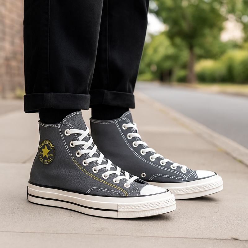 Alternative view of Converse Chuck Taylor Hi Iron-Grey