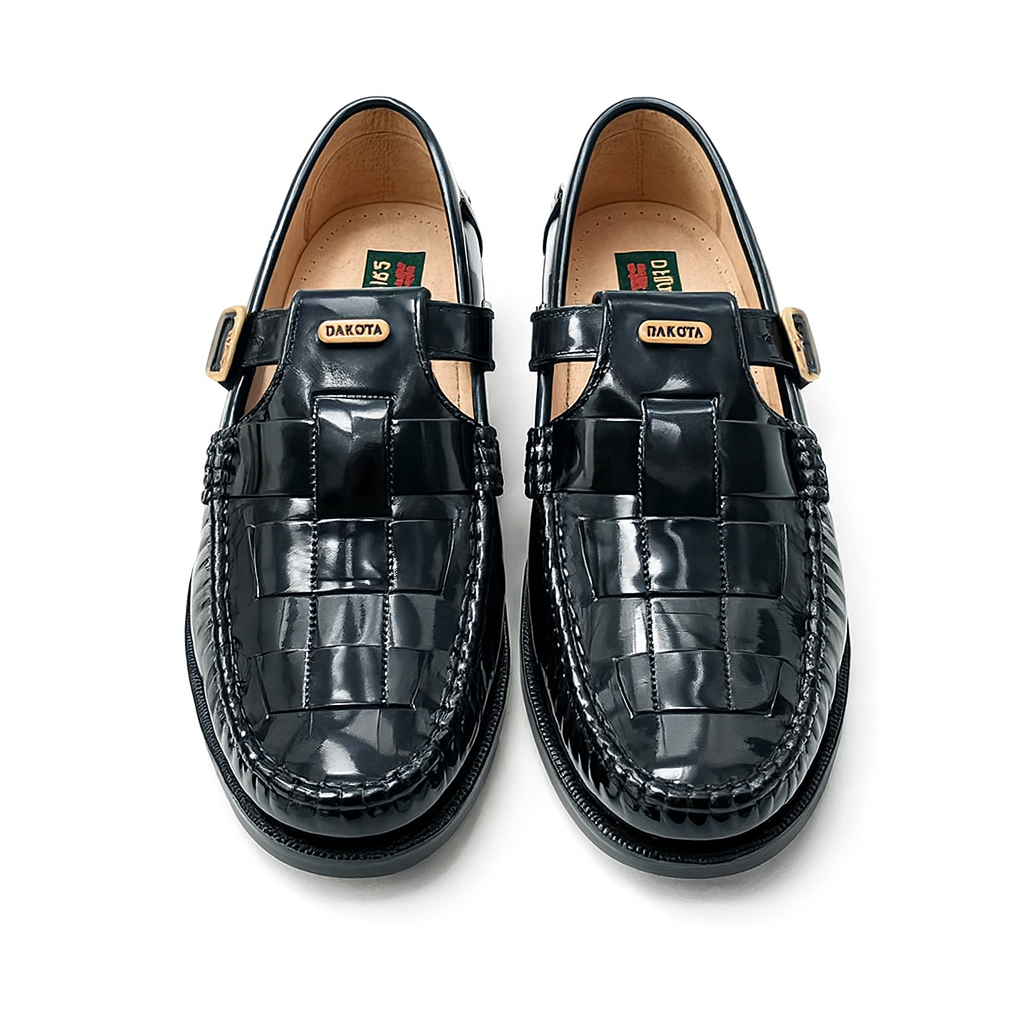 Oliver Hi-Shine Moc-Black - Image 3