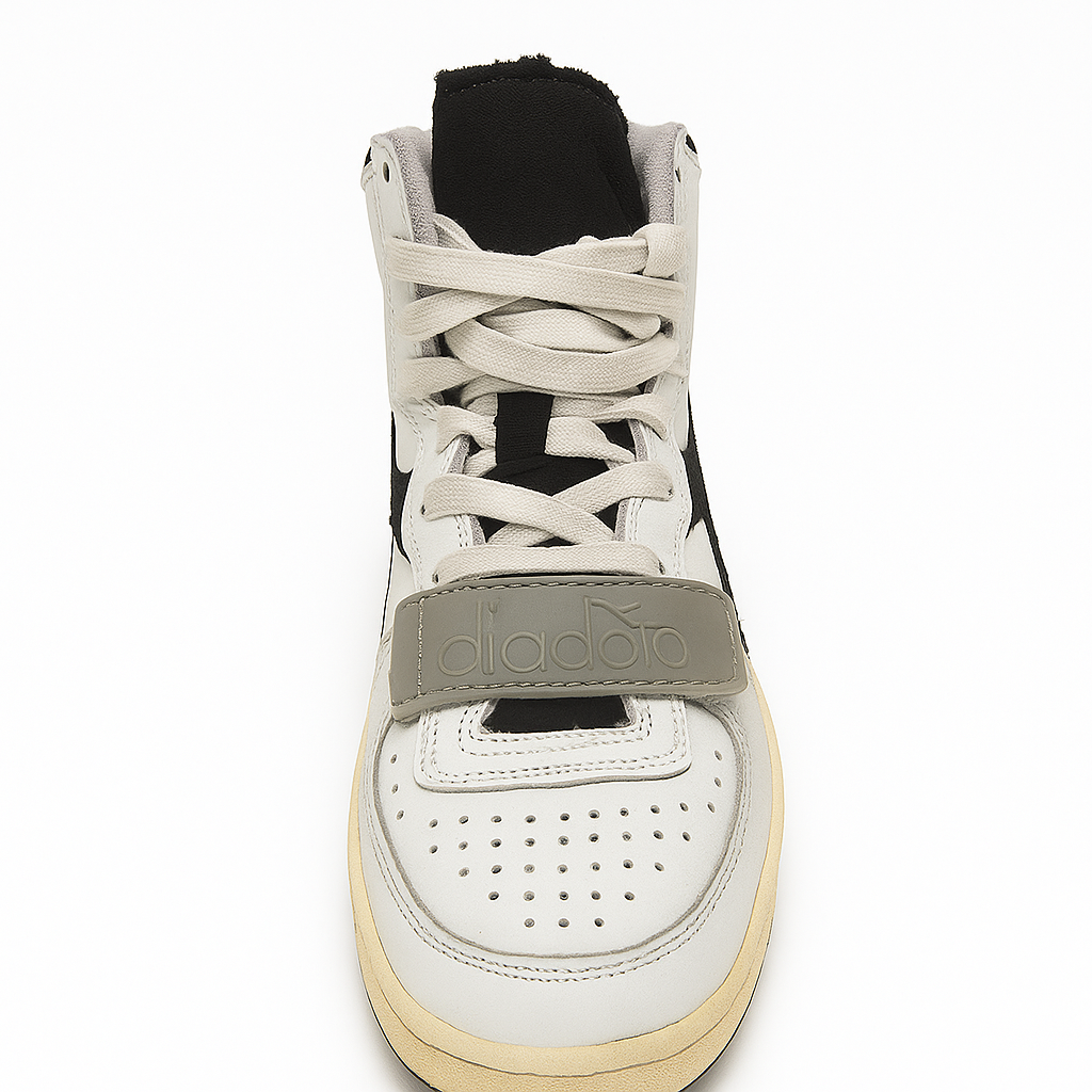 Diadora Leather Men’s Footwear – MI Basket - Image 4