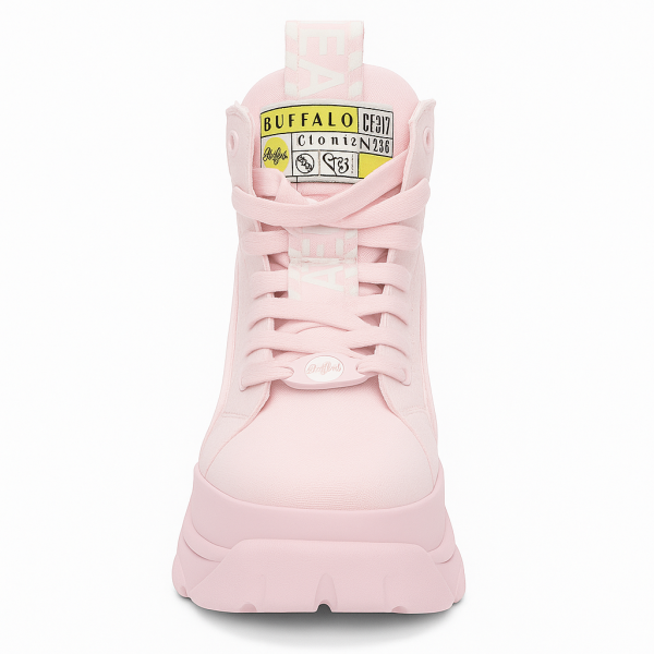 Buffalo Aspha Mid Boot – Rose - Image 3