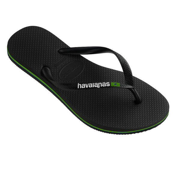 Havaianas Slim Brazil Black – Ladies Flip Flops