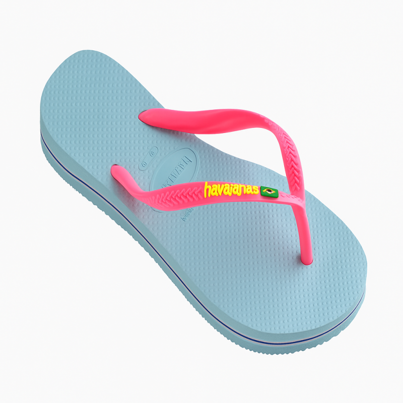 Havaianas Slim Brazil Blue Water (Kids)
