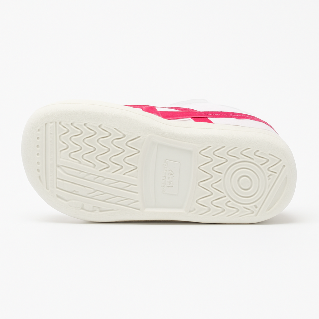 Tiger Leather Infants Footwear – GSM TS (White/Pink) - Image 6