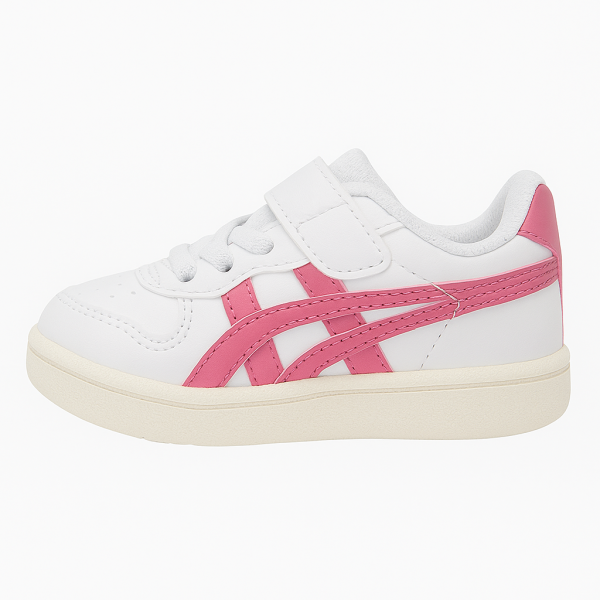 Tiger Leather Infants Footwear – GSM TS (White/Pink) - Image 4