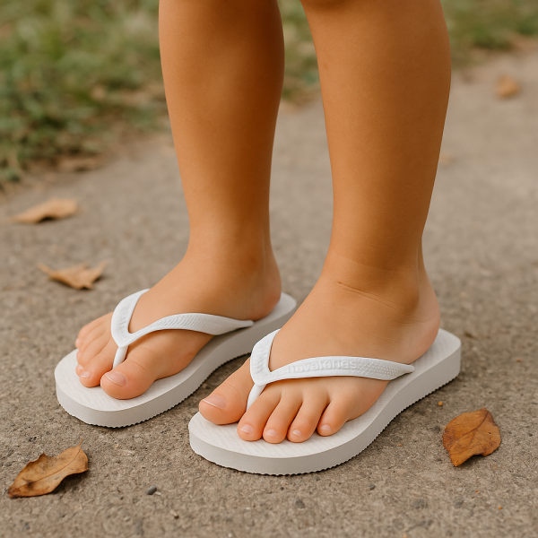 Alternative view of Havaianas H Top White (Kids Footwear)