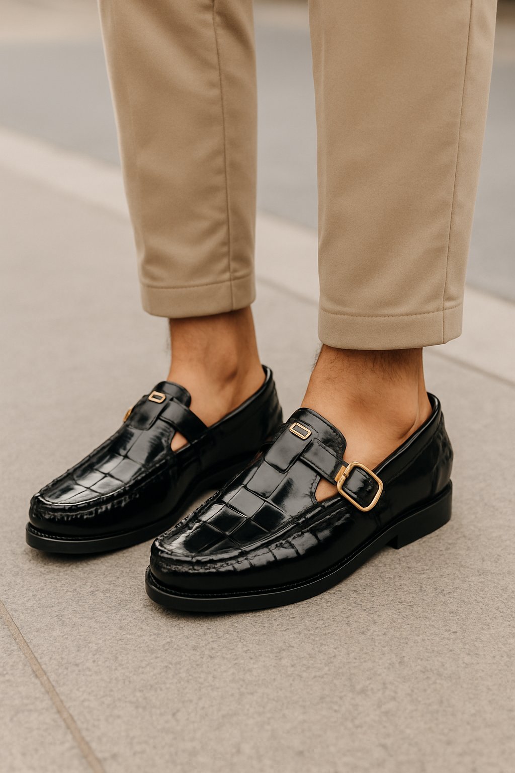 Oliver Hi-Shine Moc-Black - Image 5