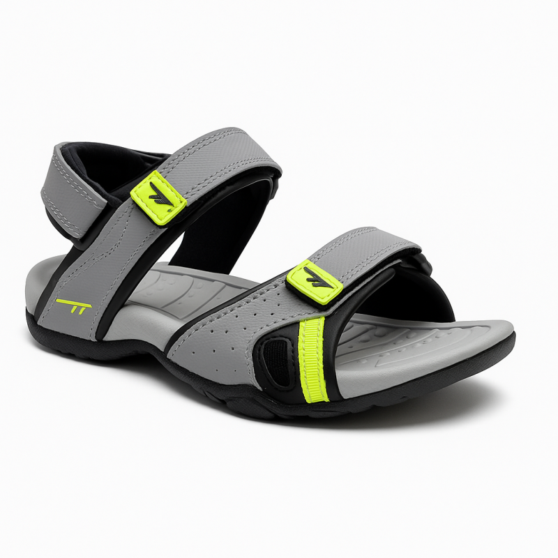 Hi-Tec  Ula Junior Sandals – Grey/Lime