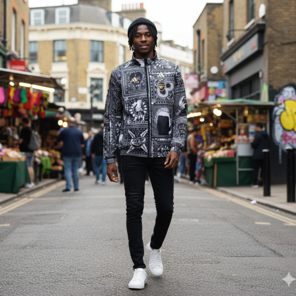 Arsenal x Ian Wright Reversible Jacket – L In Stock | Other Sizes Pre-Order - Image 4