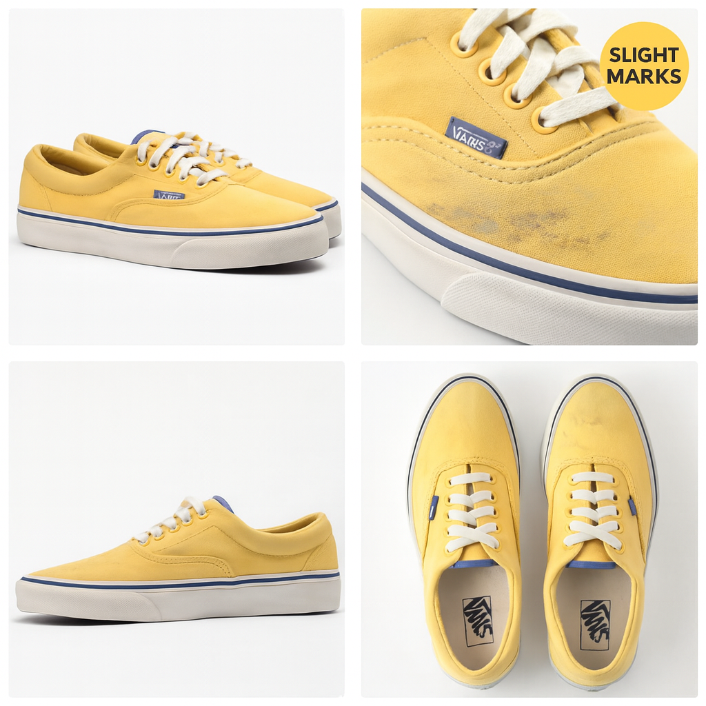 Vans Authentic Yellow (Shop-Soiled) – UK 7 – No Returns