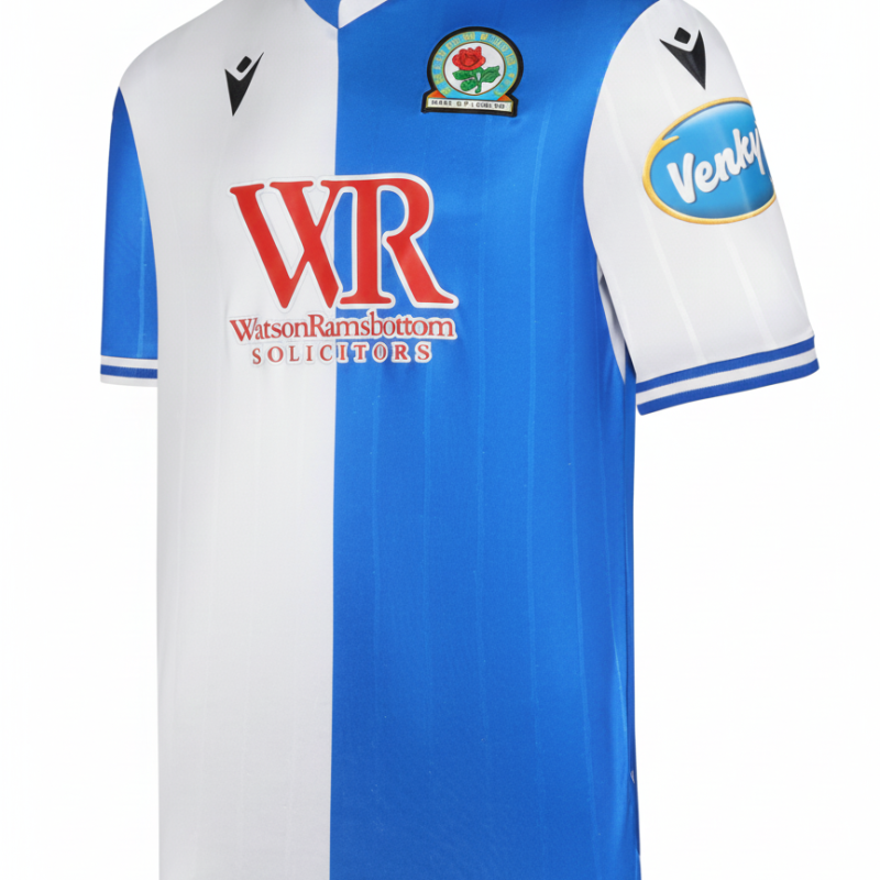 Alternative view of Blackburn Rovers 2025/26 Home Jersey (PRE-ORDER)