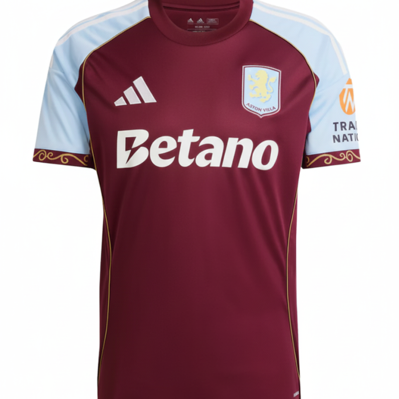 Aston Villa 2025/26 Home Jersey (PRE-ORDER)