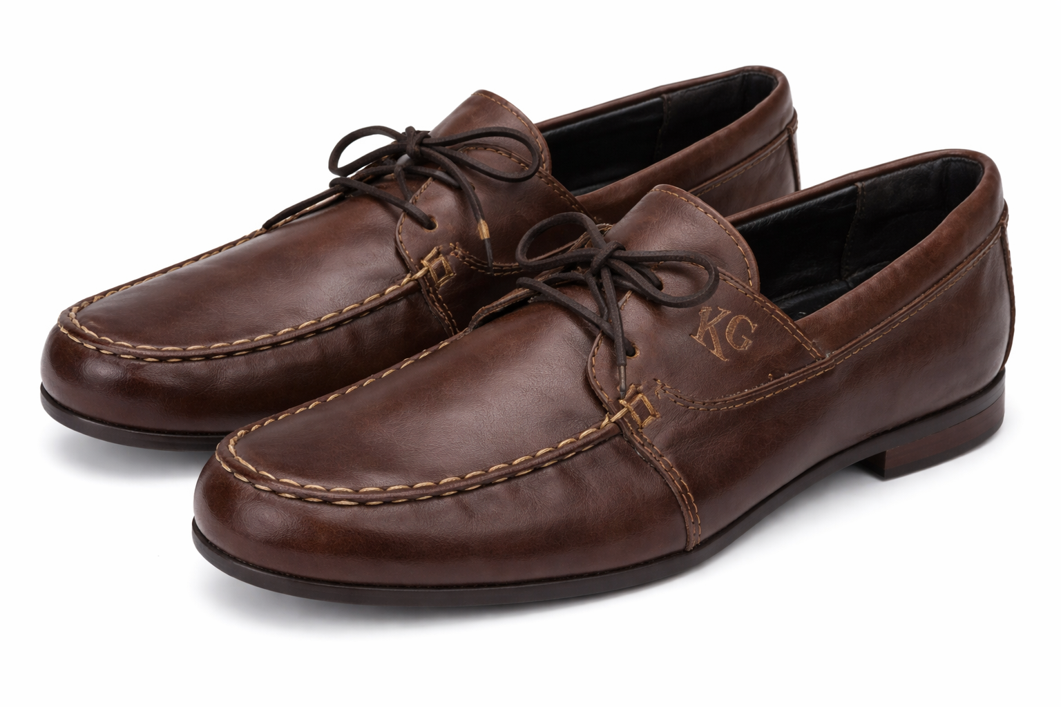 KG Formal Leather Shoes – Dark Brown – Size 2 and 4 | Final Clearance | No Returns