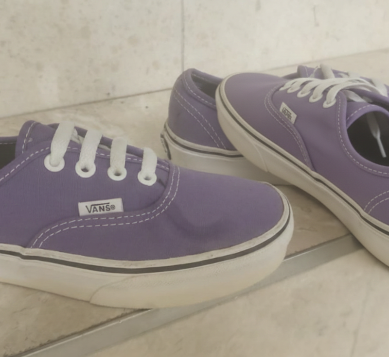 Alternative view of Vans Authentic Purple – Shop Soiled (No Returns) Size 4