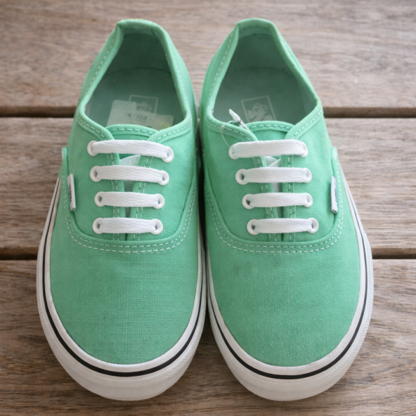 Vans Canvas Sneaker – Mint Green – Size 3.5 (No Returns)