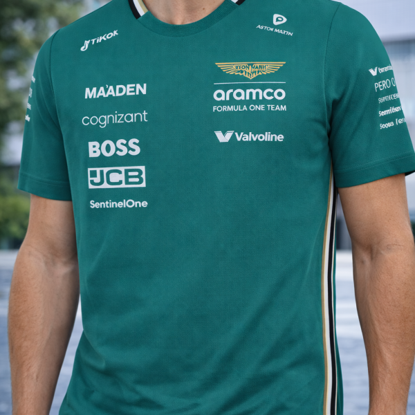Alternative view of Aston Martin 2025 F1 Team Tee Shirt (Pre-Order)
