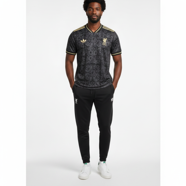 Alternative view of LVP 2025/26 Black Lifestyle Top – Pre-Order