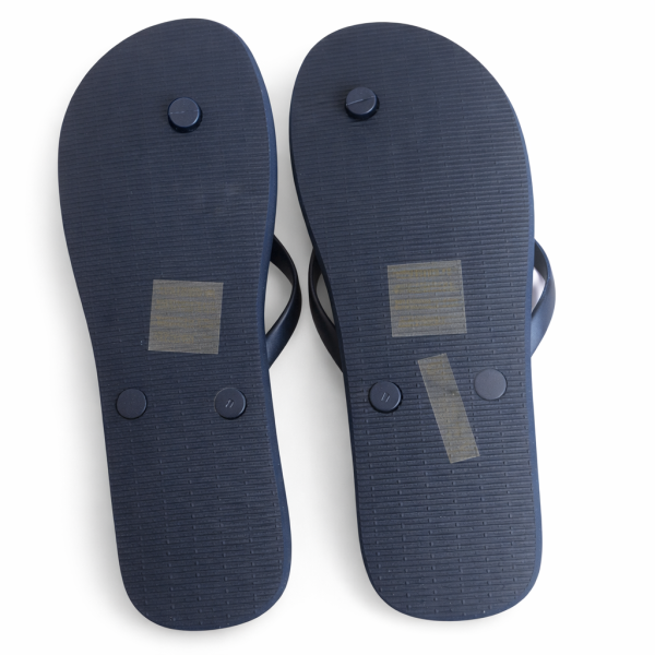 Polo Ladies Floral Print Flip Flops – Navy (Leather Strap | Summer Essential) - Image 5
