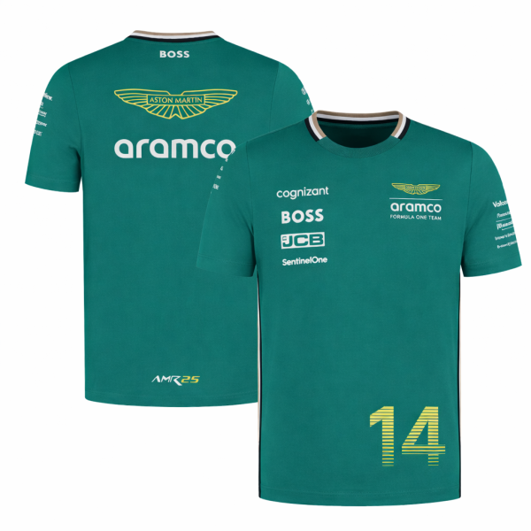 Aston Martin 2025 F1 Team Tee Shirt (Pre-Order)