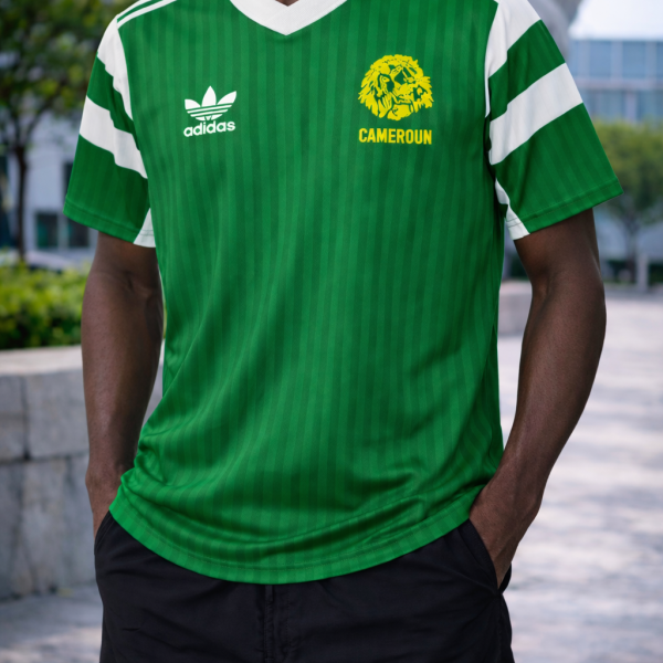 Alternative view of Cameroon 1990 Home Jersey – Pre-Order