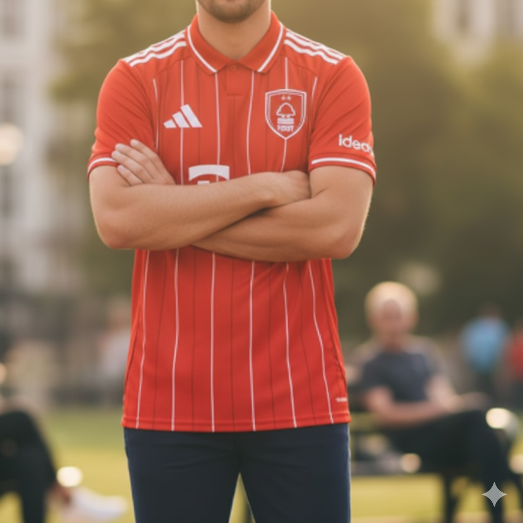 Nottingham Forest 2025/26 Home Jersey – Pre-Order - Image 3
