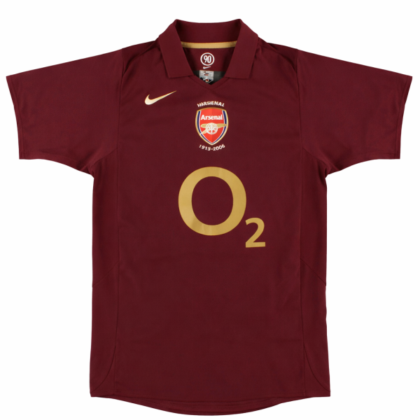 Arsenal 2005/06 Home Jersey – PRE-ORDER