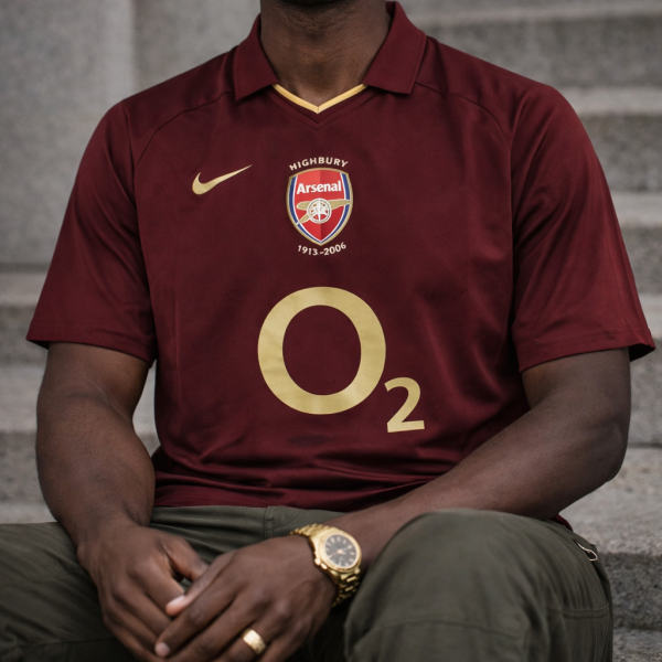Alternative view of Arsenal 2005/06 Home Jersey – PRE-ORDER