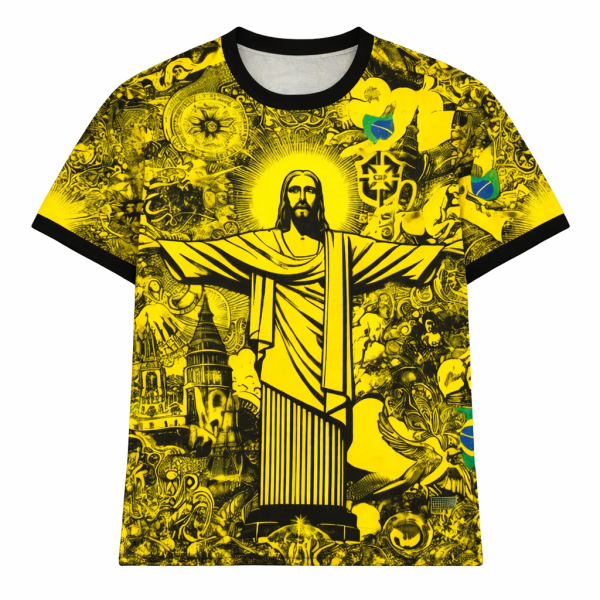 Brazil Christ the Redeemer Graphic Jersey – Pre-Order