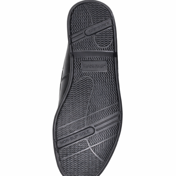 Dakotas Bert Dockside Leather Shoe – Black - Image 4