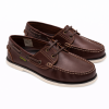 Dakotas Wes Dockside Leather Shoe – Mid Brown