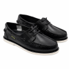 Dakotas Wes Dockside Leather Shoe – Black