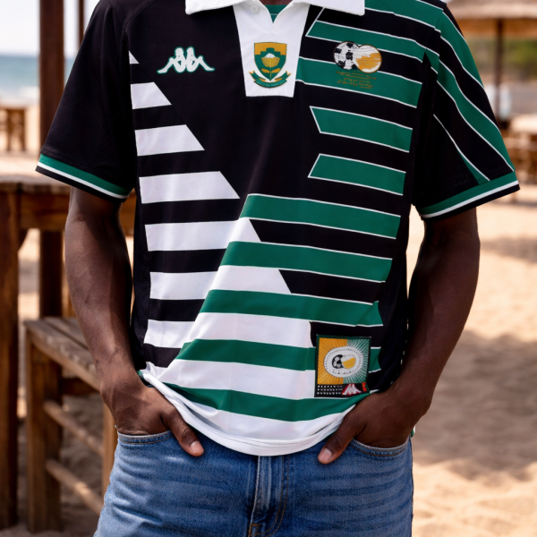 Alternative view of 1998 Bafana Bafana Away Jersey –