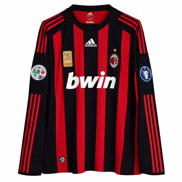 AC Milan 2008/09 Home Long Sleeve Jersey – PRE-ORDER
