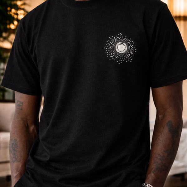 Alternative view of Daniello T-Shirt – Black