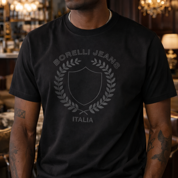 Alternative view of Alessio T-Shirt – Black