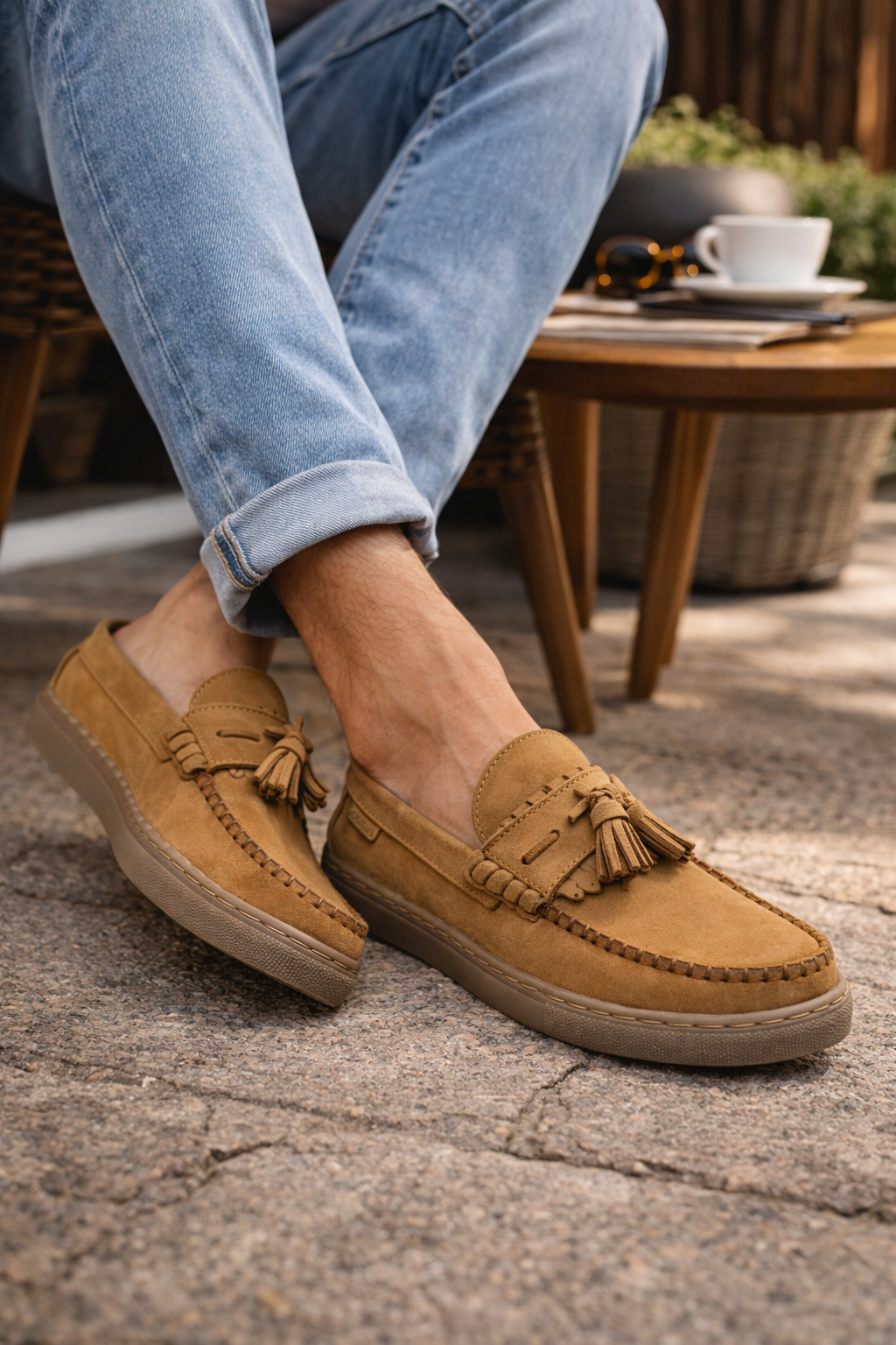 Dakotas Madden Casual Shoe – Tan - Image 2