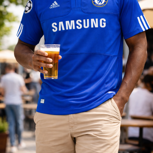 Alternative view of Chelsea 2009/10 Home Jersey – Vintage Edition (Monthly Pre-Order – Ships 15–20 Working Days After 1st)