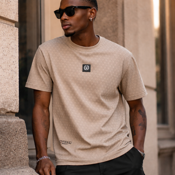 Alternative view of The Ciro T-Shirt – Taupe