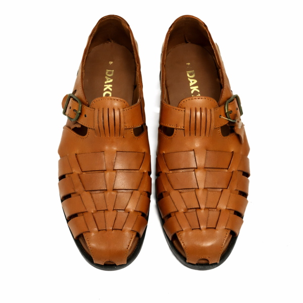 Alternative view of Dakotas Abel Leather Sandal – Tan | Premium Handmade Comfort | Limited Stock