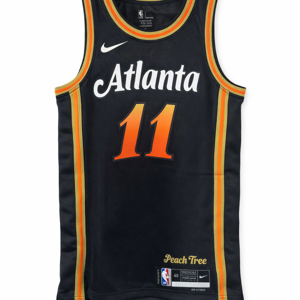 Atlanta Hawks 2023 City Edition Black Jersey (PRE-ORDER – Monthly Drop)