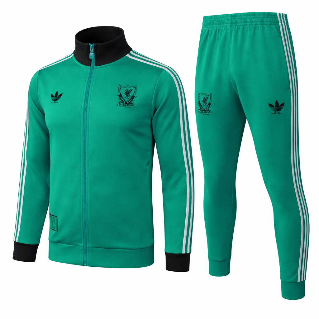 LVP 2025/26 Green Full-Zip Tracksuit Set (PRE-ORDER – Monthly Drop)