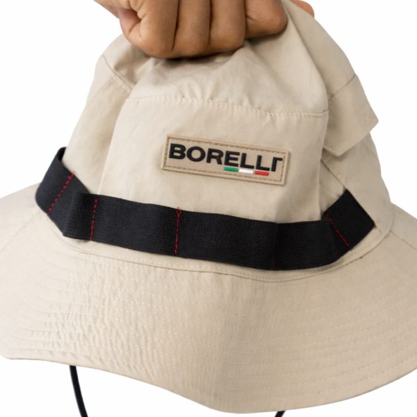 Alternative view of Borelli Afrigo Boonie Hat – Cement